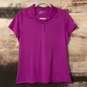 Nike women’s golf shirt.  Size L